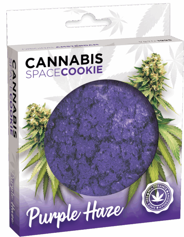 Cannabis Purple Haze Space Cookie Box