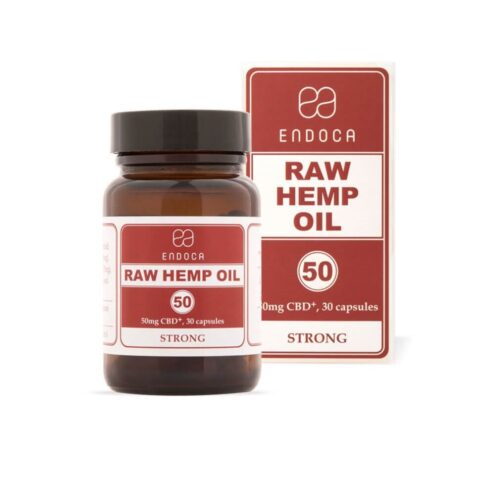 Endoca RAW Kenderolaj kapszula 1500 mg CBD + CBDa