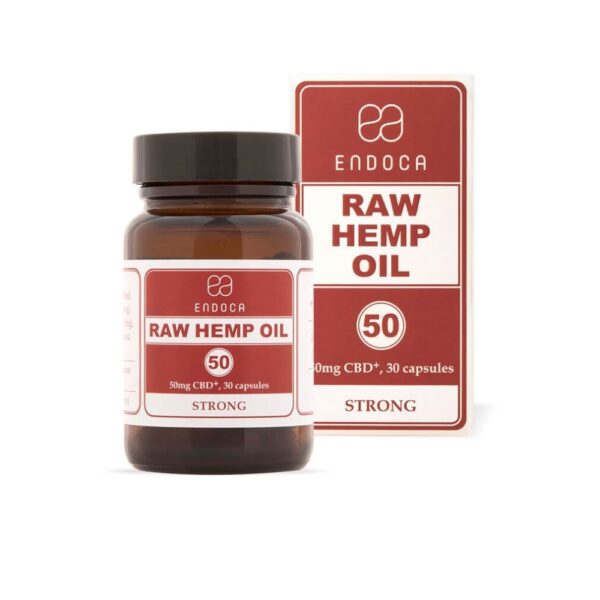Endoca RAW Kenderolaj kapszula 1500 mg CBD + CBDa