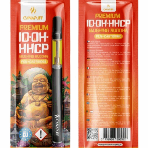 CanaPuff 10-OH-HHCP toll + Nevető Buddha patron