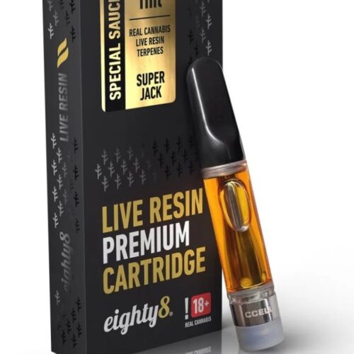 Eighty8 CBD Cartridge Super Jack élőgyanta terpének