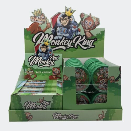 Monkey King Spirálpapírok hegyekkel és darálóval (Wild Edition)