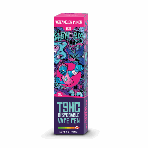 Euphoria T9HC eldobható Vape Pen görögdinnye puncs
