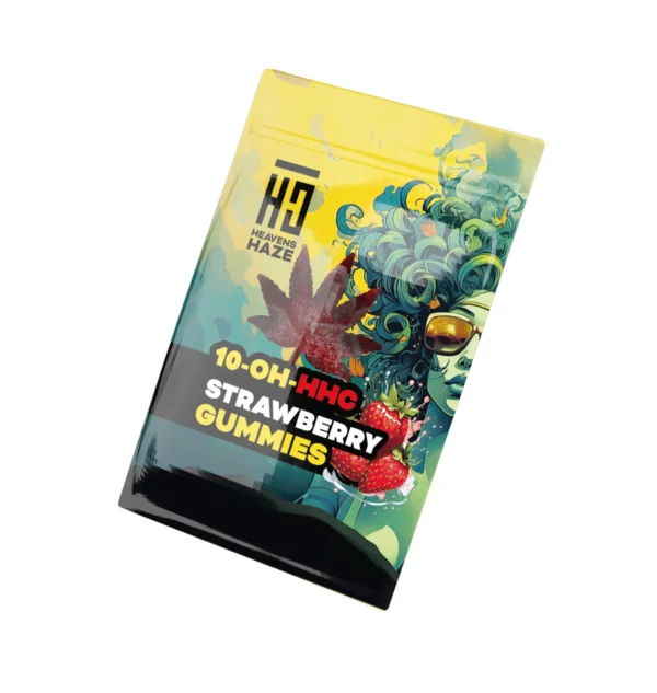 Heavens Haze 10-OH-HHC Gummies Strawberry