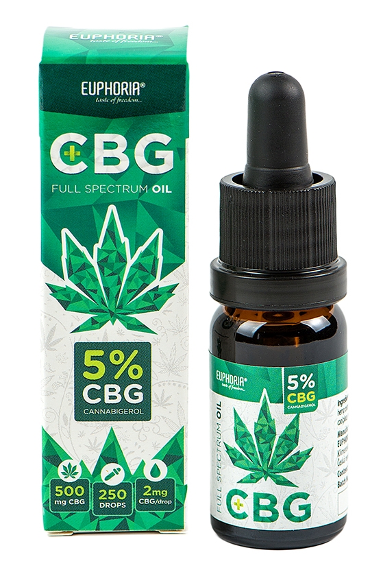 Euphoria CBG:CBD kenderolaj 5%
