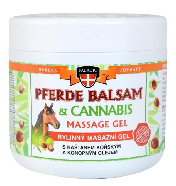 Palacio CANNABIS masszázsgél pferdével