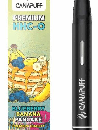 CanaPuff Áfonyás banános palacsinta 96 % HHC-O - Eldobható vape toll