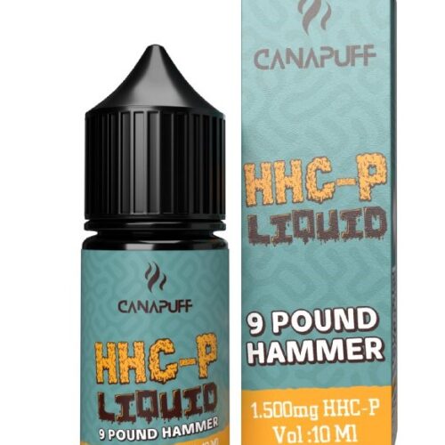 CanaPuff HHCP Liquid 9 font kalapács