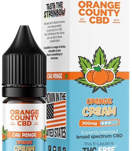 Orange County CBD E-folyékony narancs krém