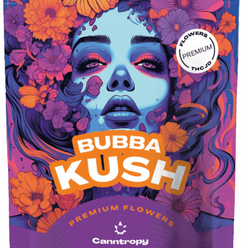 Canntropy THCJD virág Bubba Kush