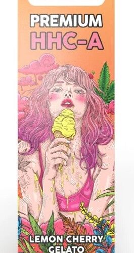 CanaPuff HHCA eldobható Vape Pen Lemon Cherry Gelato