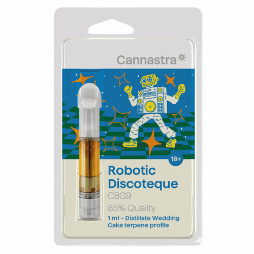 Cannastra CBG9 patronos robotdiszkó (esküvői torta)