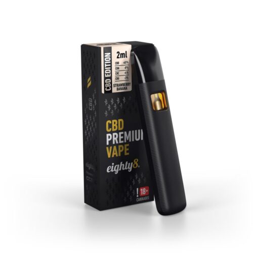 Eighty8 CBD Vape Strawberry Banana