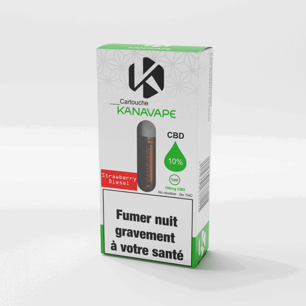 Kanavape Strawberry Diesel Patron 10% CBD