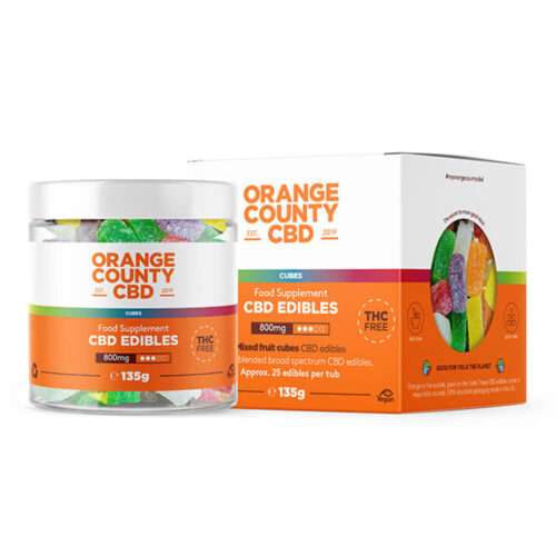 Orange County CBD Gummies Cubes