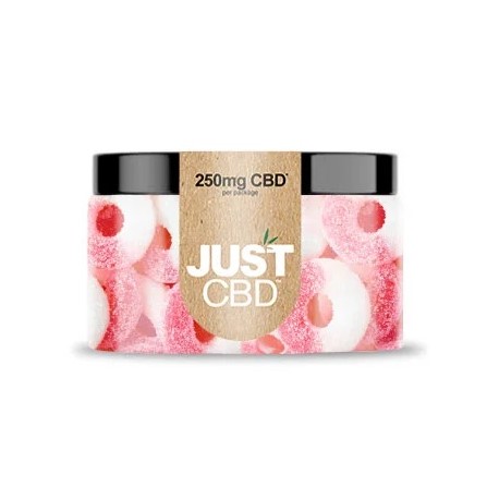 JustCBD Gummies dinnyekarikák 250 mg - 3000 mg CBD 250 mg