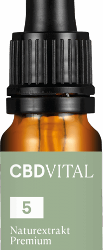 CBD Vital Természetes kivonat PREMIUM CBD olaj 5%