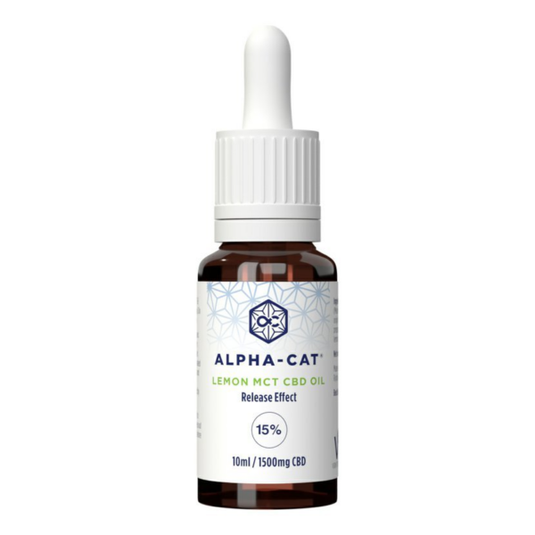 Alpha-CAT CBD MCT kókuszdió olajjal citrom illata 15%