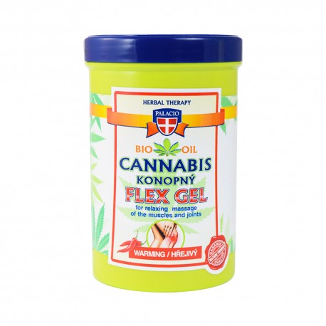 Palacio CANNABIS FLEX masszázsgél meleg