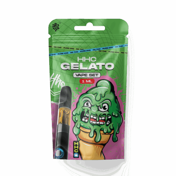 Czech CBD HHC Set akkumulátor + kazetta Gelato