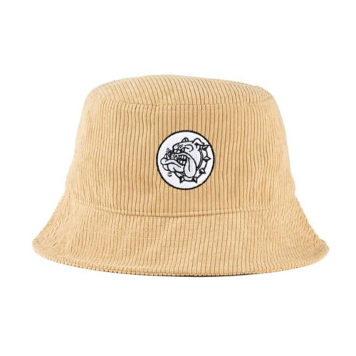 The Bulldog Bucket Hat Hímzés Bézs