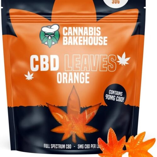 Cannabis Bakehouse - CBD gumiszerű levelek narancs