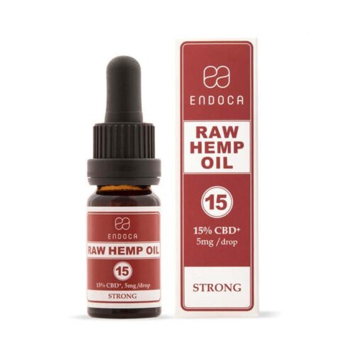 Endoca RAW Kenderolaj 1500 mg CBD + CBDa (15%)