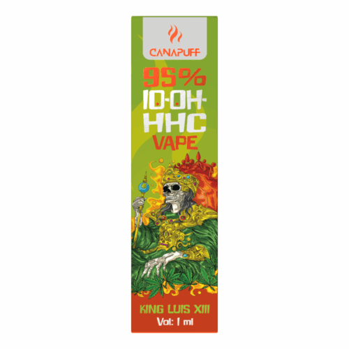 CanaPuff 10-OH-HHC eldobható Vape Pen King Luis XIII