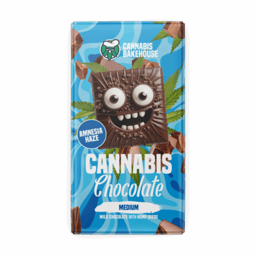 Cannabis Bakehouse Tejcsokoládé szelet kendermaggal