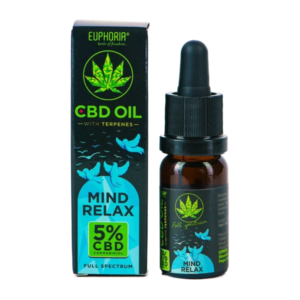 Euphoria CBD olaj 5% terpénekkel
