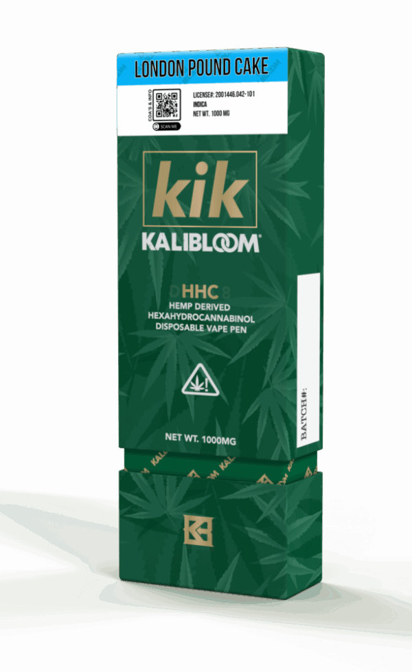 Kalibloom HHC Vape Pen London Pound Cake 96 %
