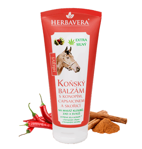 Herbavera Meleg lóbalzsam kenderrel