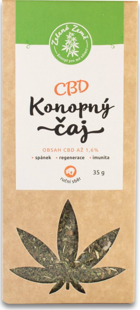 Zelena zeme CBD Kender tea 1
