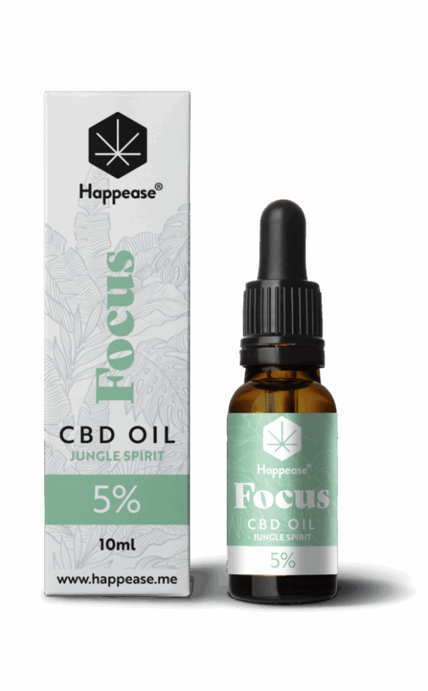Happease Focus CBD Oil Jungle Spirit