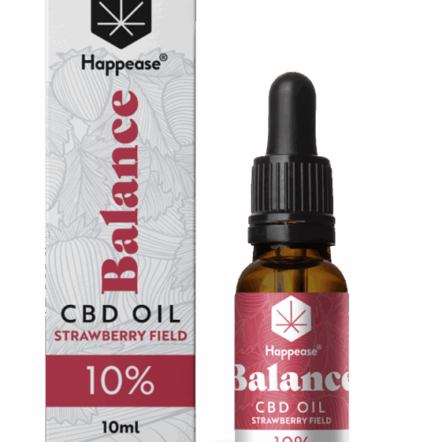 Happease Balance CBD Oil Strawberry Field