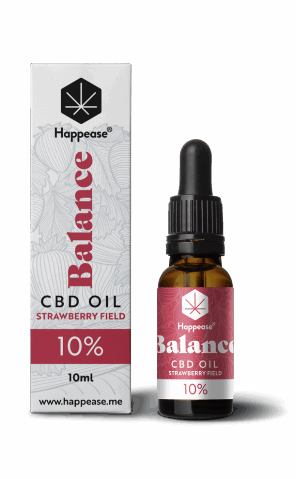 Happease Balance CBD Oil Strawberry Field