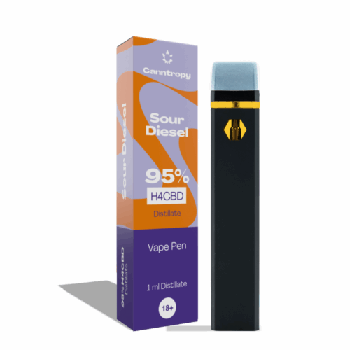 Canntropy H4CBD Vape Pen Savanyú Diesel 95 %