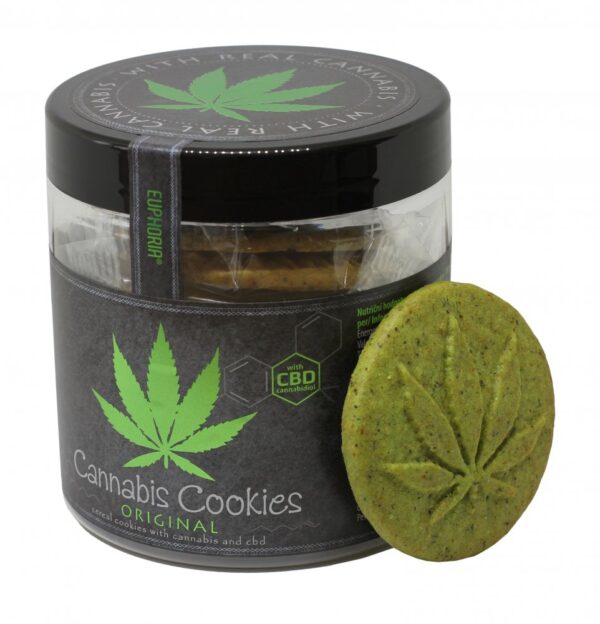 Euphoria Klasszikus kannabiszos keksz CBD-vel