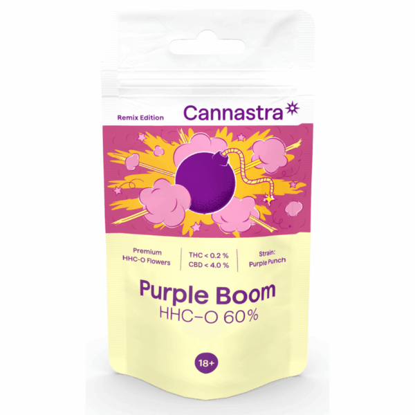Cannastra HHC-O virág Purple Boom 60%