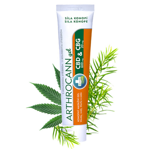 Annabis Arthrocann kender gél CBD-vel és CBG-vel