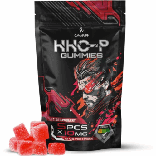 CanaPuff HHCP Gummies Strawberry