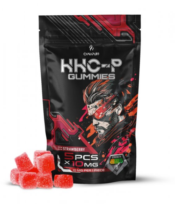CanaPuff HHCP Gummies Strawberry