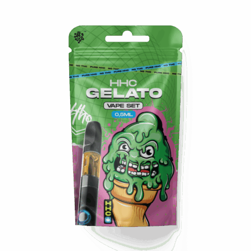 Czech CBD HHC Set akkumulátor + kazetta Gelato