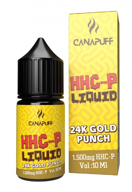 CanaPuff HHCP folyékony 24K Gold Punch