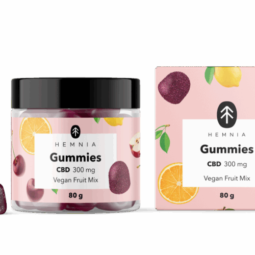 Hemnia CBD vegán gummies