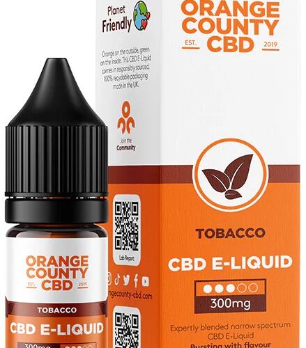 Orange County CBD E-Liquid Tobacco