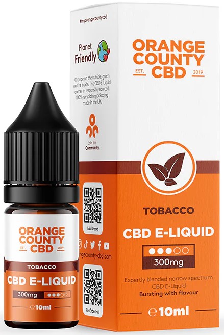 Orange County CBD E-Liquid Tobacco