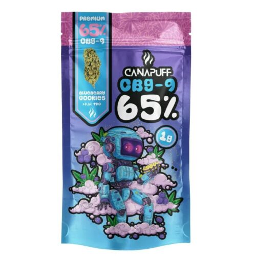 CanaPuff CBG9 Flowers Blueberry Cookie