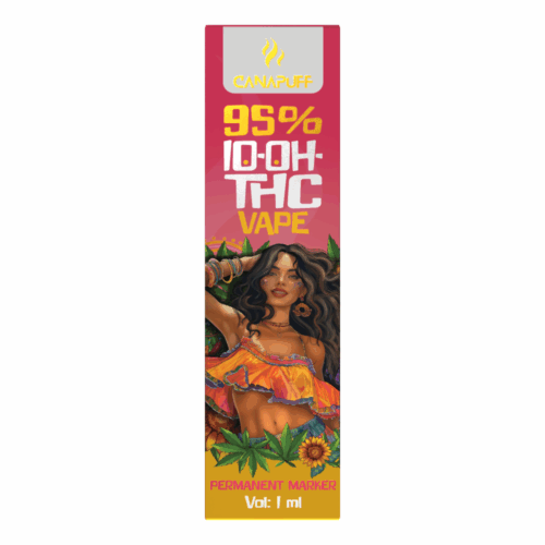 CanaPuff 10-OH-THC eldobható Vape Pen állandó marker
