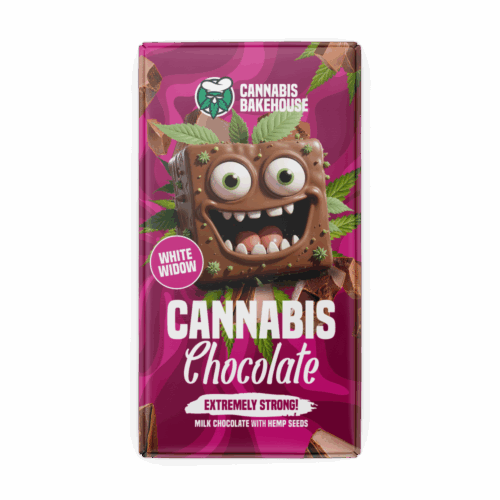 Cannabis Bakehouse Tejcsokoládé szelet kendermaggal